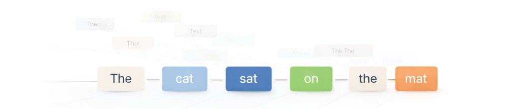 the cat sat on the mat